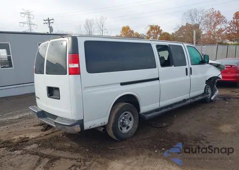 2020 Chevrolet Express Passenger Rwd 3500 Extended Wheelbase Lt z USA, uszkodzony, nr VIN 1GAZGPFG2L1169038